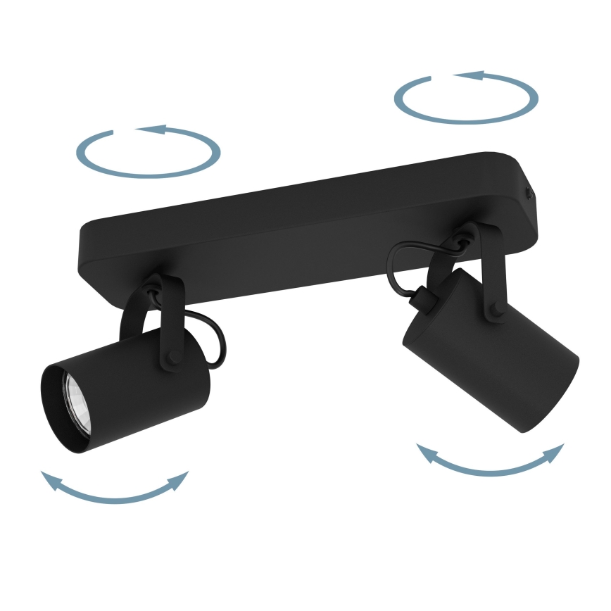 Eglo - LED-kohdevalaisin 2xGU10/3W/230V