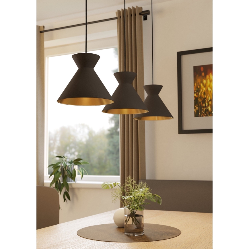 Eglo 900348 - Riippuvalaisin vaijerilla NASTASIA 3xE27/40W/230V