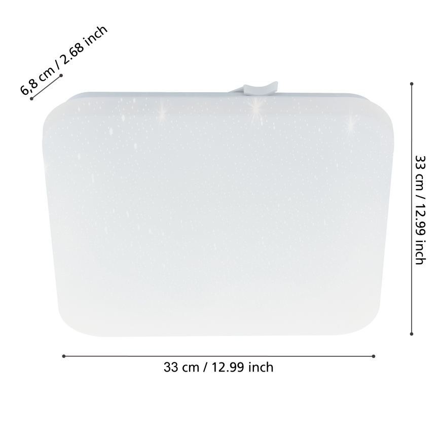 Eglo - LED Kylpyhuoneen kattovalo LED/14,6W/230V IP44