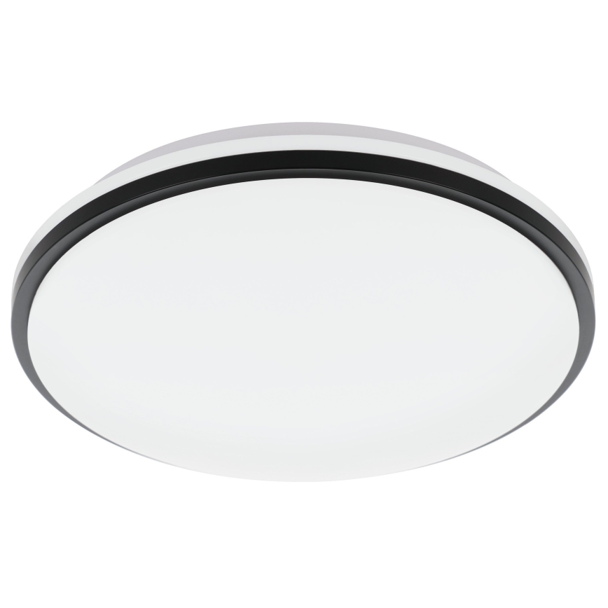 Eglo - LED-kattovalaisin kylpyhuoneeseen LED/15,6W/230V IP44 musta