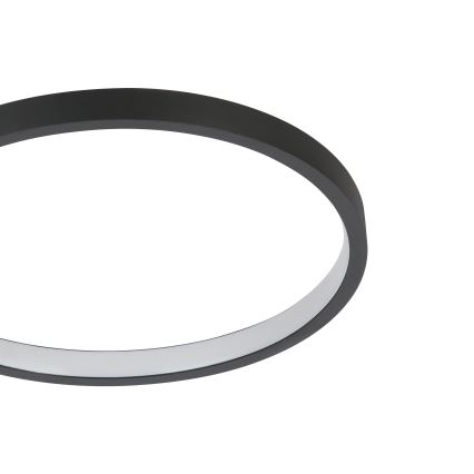 Eglo - LED Himmennettävä kattovalo LED/15W/230V musta + kaukosäädin