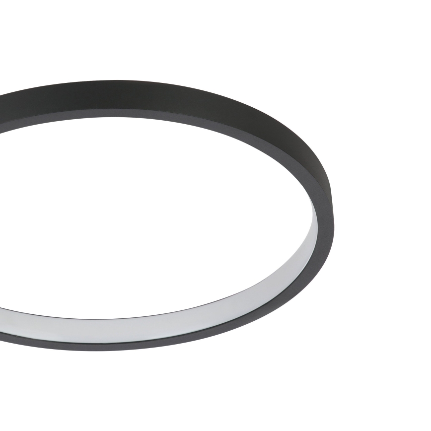 Eglo - LED Himmennettävä kattovalo LED/15W/230V musta + kaukosäädin