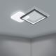 Eglo - LED Himmennettävä kattovalo LED/15W/230V musta + kaukosäädin