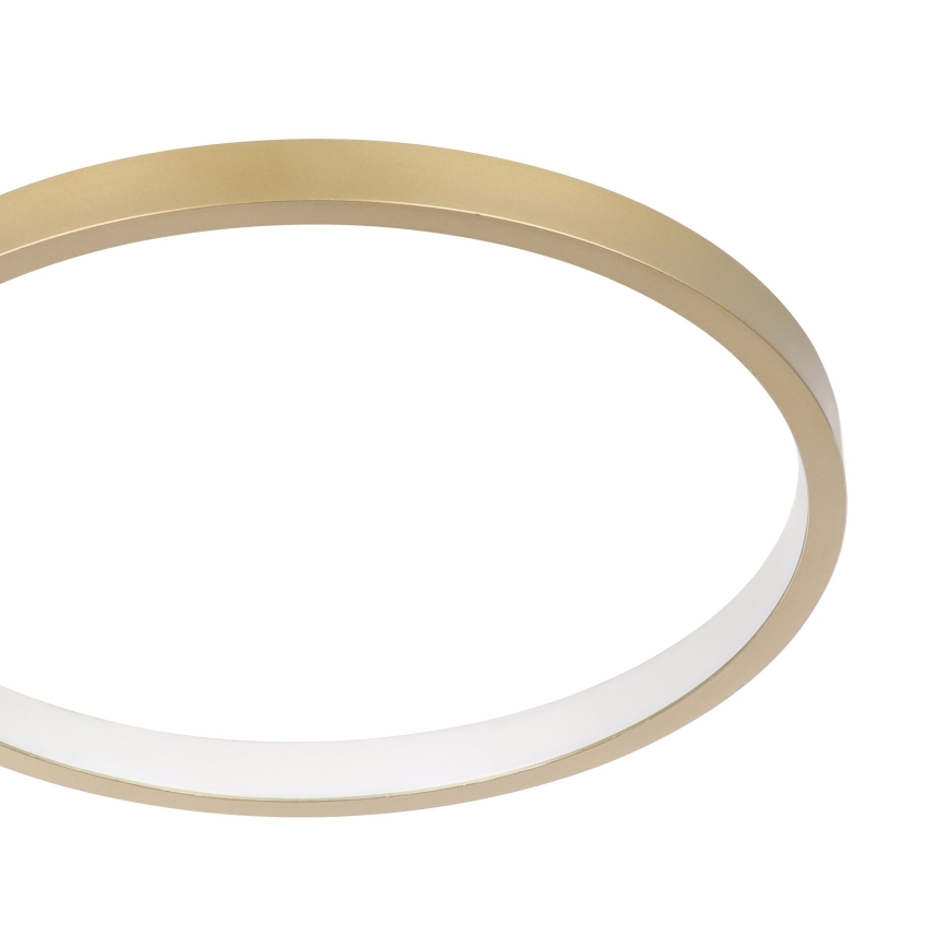 Eglo - LED Himmennettävä kattovalaisin LED/15W/230V kulta + kaukosäädin