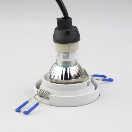 Eglo - Upotettava valo 1xGU10/35W/230V valkoinen