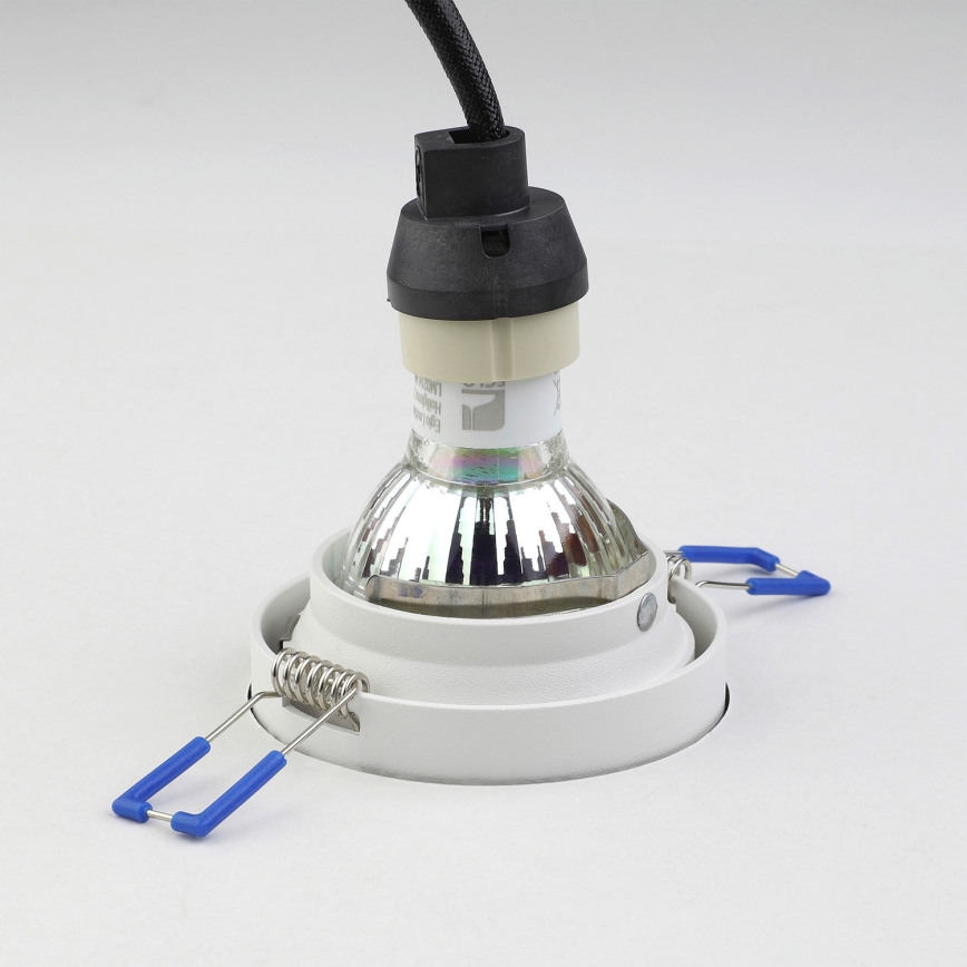 Eglo - Upotettava valo 1xGU10/35W/230V valkoinen