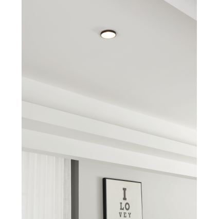 Eglo - Upotettu valo 1xGU10/35W/230V valkoinen