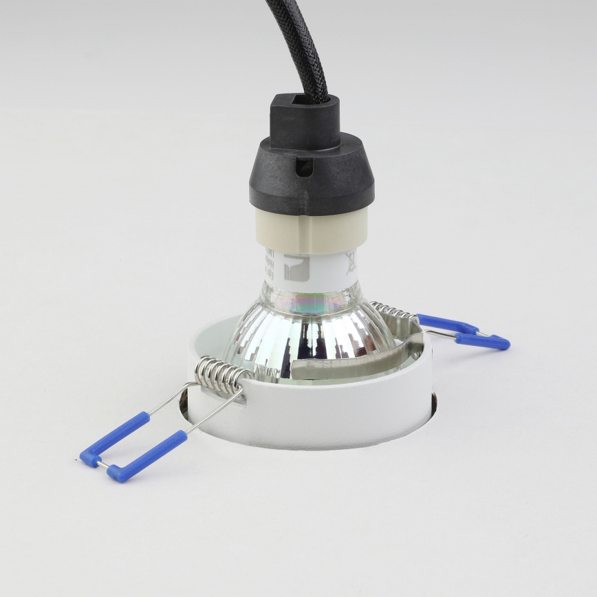 Eglo - Upotettu valo 1xGU10/35W/230V valkoinen