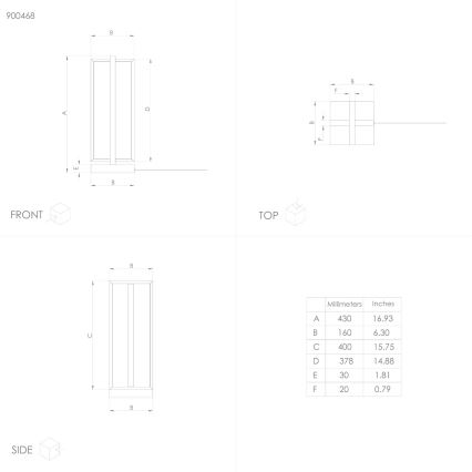 Eglo - LED Himmennettävä pöytävalaisin LED/15,5W/230V + kaukosäädin