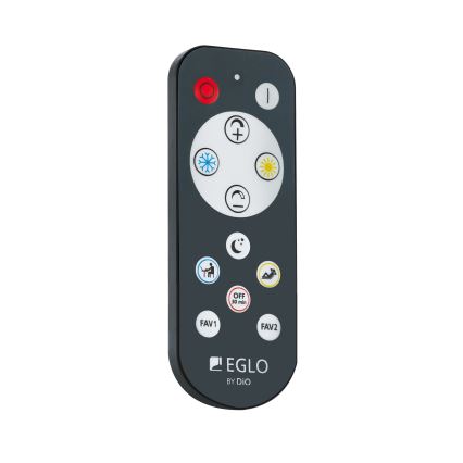 Eglo - LED Himmennettävä lattiavalaisin LED/34W/230V 3000-6500K + kaukosäädin