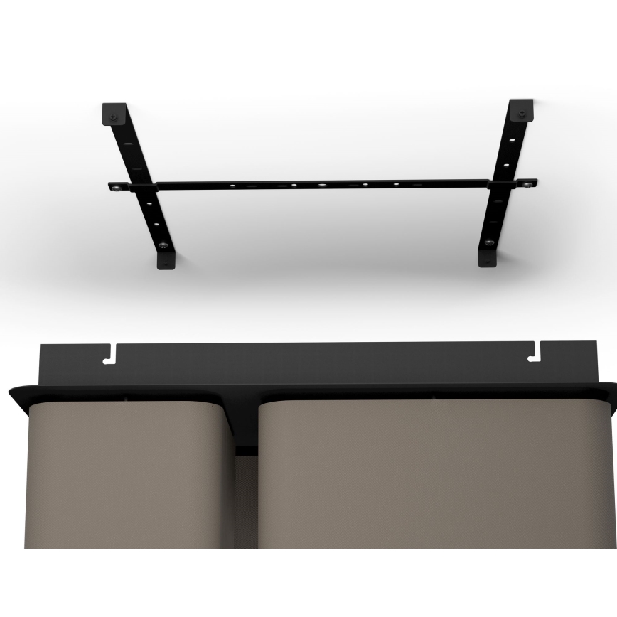 Eglo - Kattovalo 4xE27/28W/230V