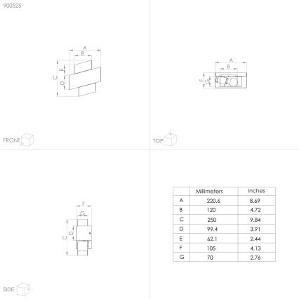 Eglo - Seinävalaisin 1xE27/40W/230V valkoinen