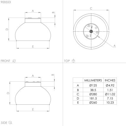 Eglo - Kattovalo 1xE27/40W/230V musta