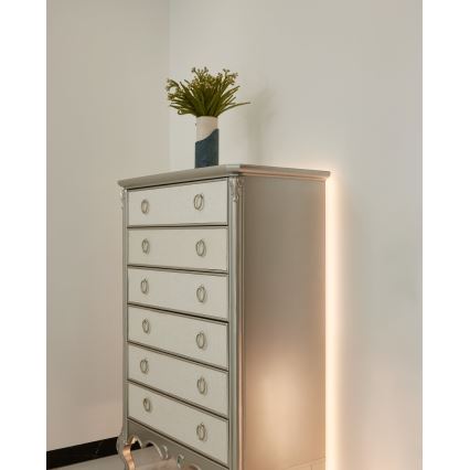 Eglo - Himennettävä LED-nauha 8m COB STRIPE LED/52,8W/24/230V 2700-6500K + kaukosäädin