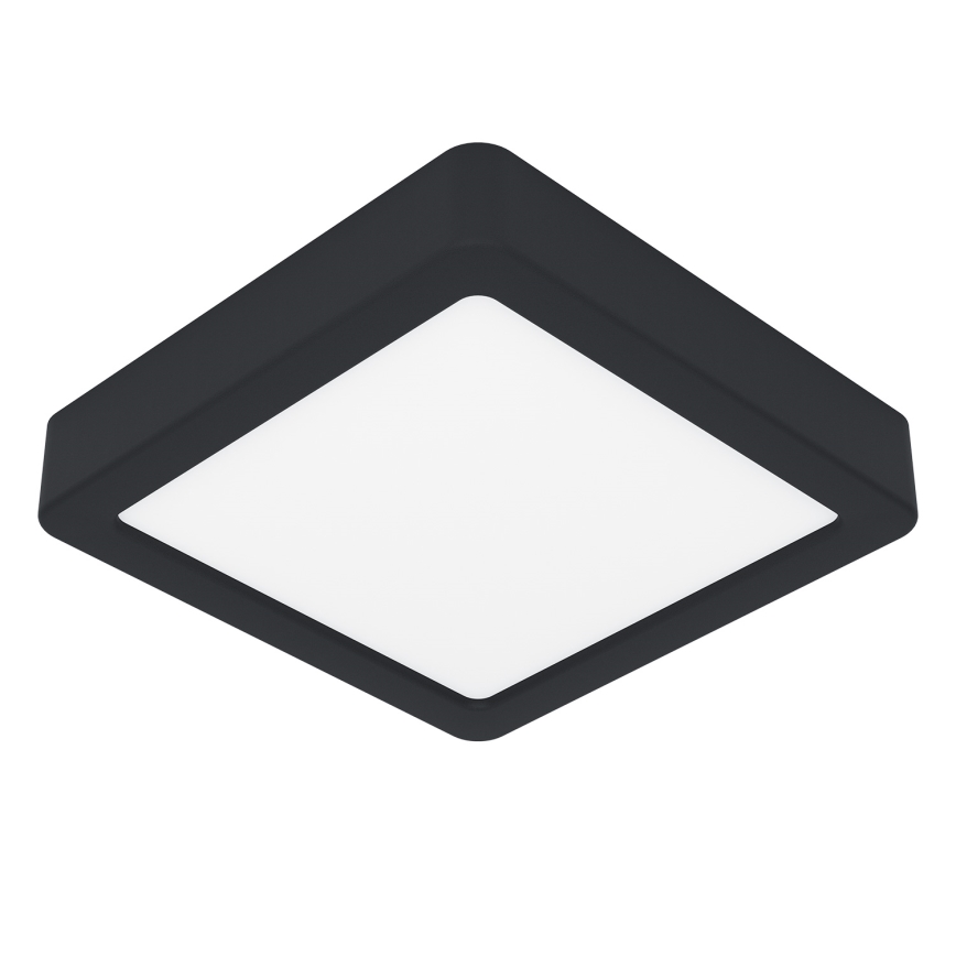 Eglo - himmennettävä LED-kattovalaisin LED/11W/230V musta 16x16 cm