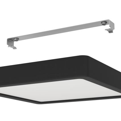Eglo - himmennettävä LED-kattovalaisin LED/17W/230V musta 21x21 cm