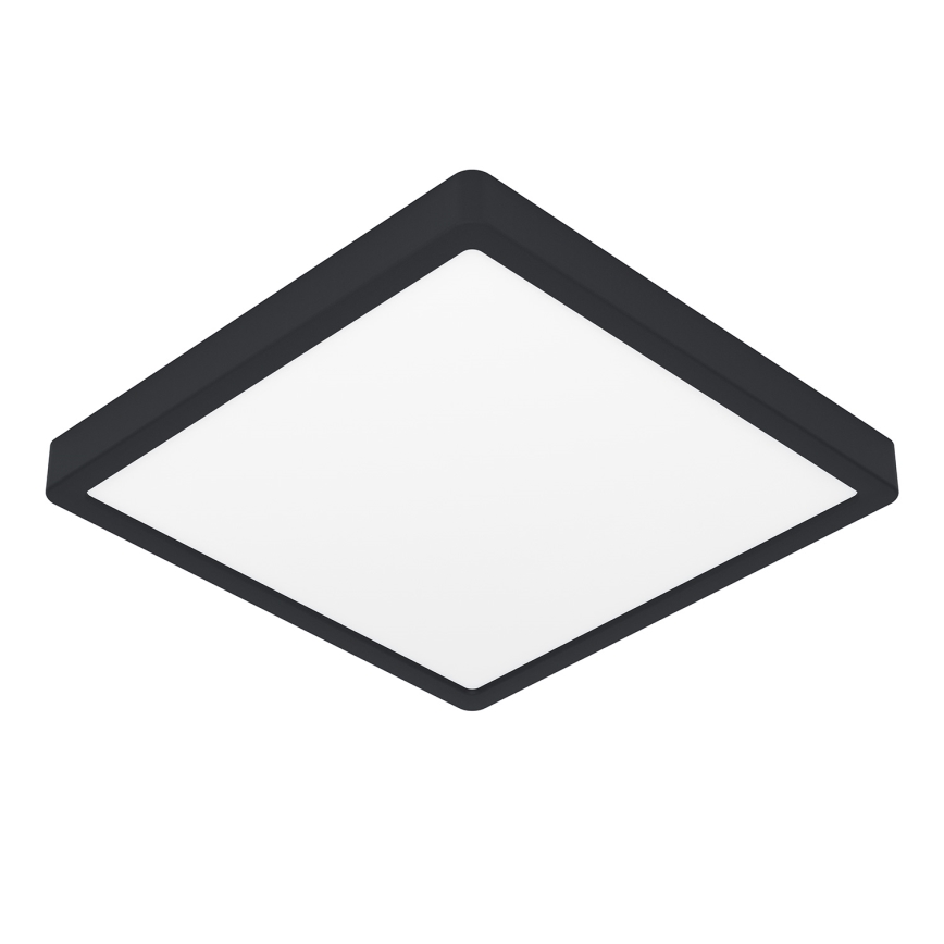 Eglo - LED-himmennettävä kattovalaisin LED/20,5W/230V musta 28,5x28,5 cm