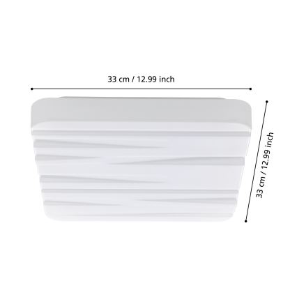 Eglo - LED-kattovalaisin LED/14,6W/230V