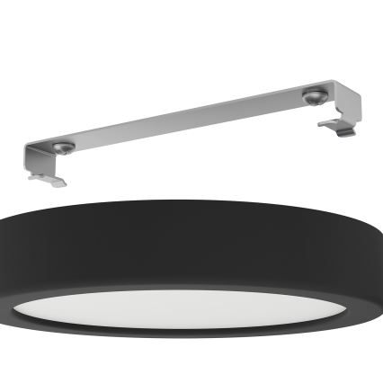Eglo - Kylpyhuoneen LED-kattovalaisin LED/11W/230V IP44 musta Ø 16 cm