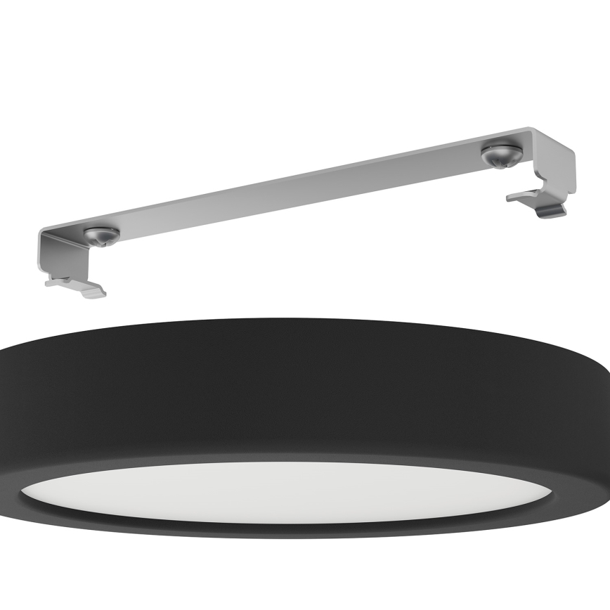 Eglo - Kylpyhuoneen LED-kattovalaisin LED/11W/230V IP44 musta Ø 16 cm