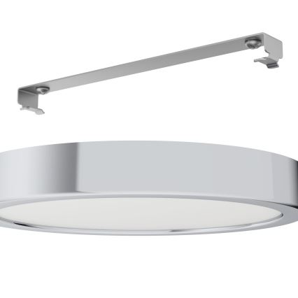Eglo - LED-kylpyhuoneen kattovalaisin LED/17W/230V IP44, kiiltävä kromi, halkaisija 21 cm