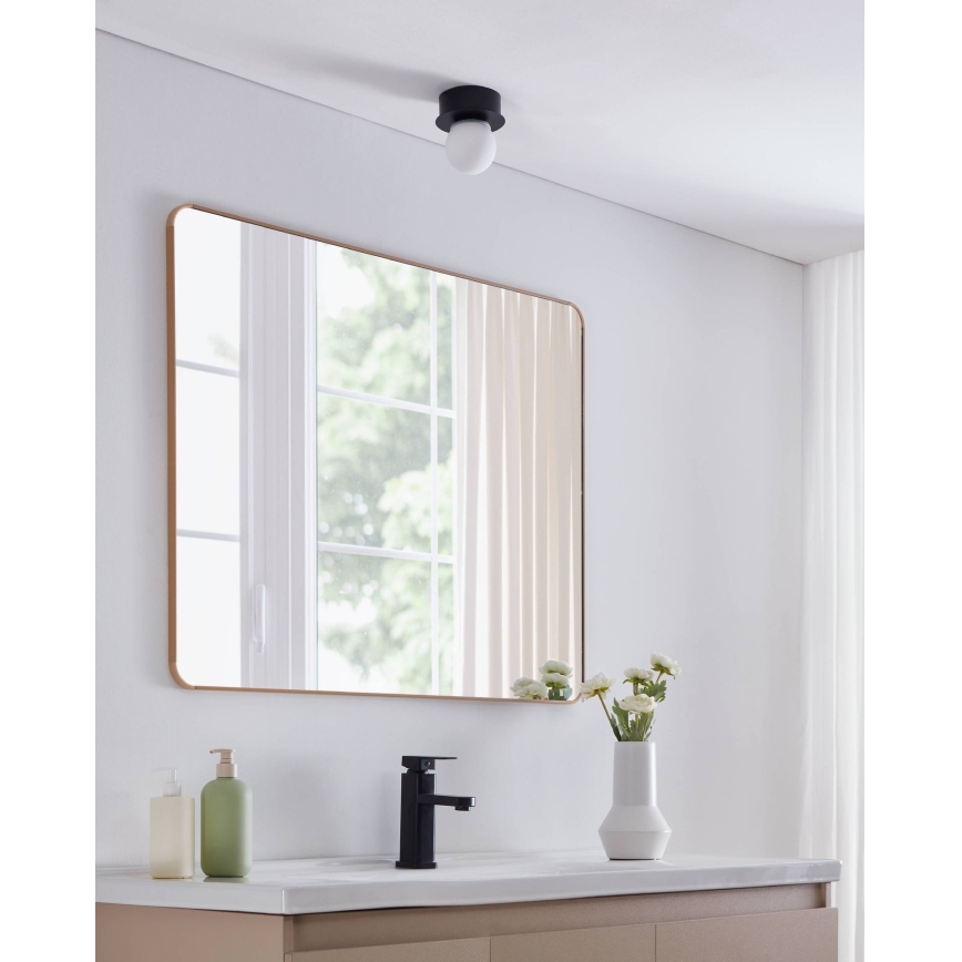 Eglo - LED-kattovalaisin kylpyhuoneeseen LED/3,3W/230V IP44 musta