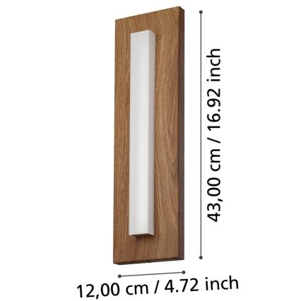 Eglo - LED-ulkoseinävalaisin LED/7W/230V IP44