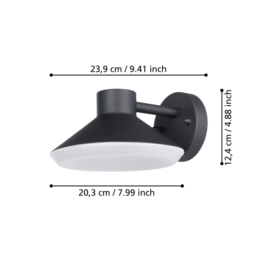 Eglo - LED-ulkoseinävalaisin 1xGU10/4,6W/230V IP44