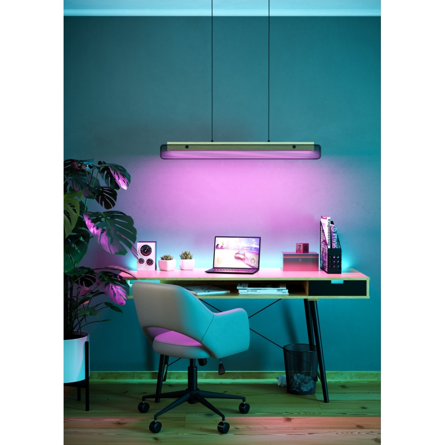 Eglo - LED RGBW Himmennettävä kattokruunu johdossa LED/34W/230V 2700-6500K