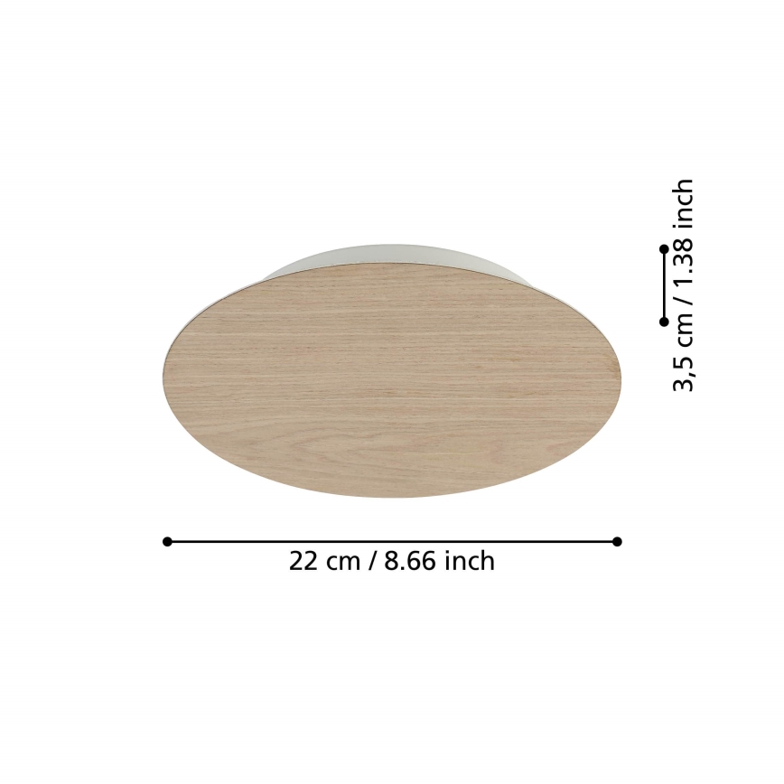 Eglo - LED-seinävalaisin LED/9,2W/230V beige