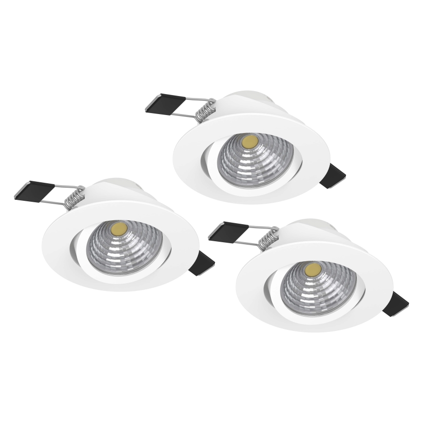 Eglo - SETTI 3xLED Himmennysvalo 3xLED/6W/230V valkoinen