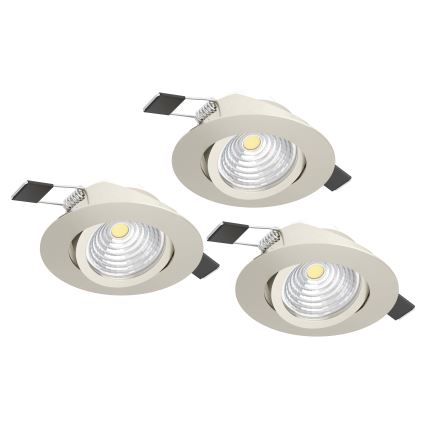 Eglo - SETTI 3xLED Himmennysvalo 3xLED/6W/230V mattakromi