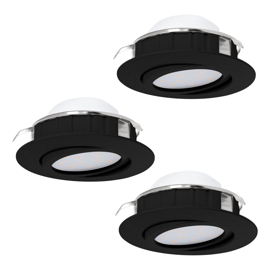 Eglo - SETTI 3x LED Himmennettävä upotettava valo PINEDA LED/5,5W/230V