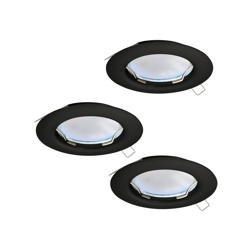 Eglo - SETTI 3x LED upotettava valo PENETO 1xGU10/2,8W/230V
