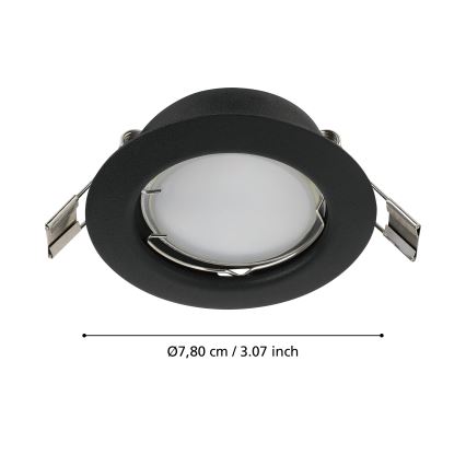 Eglo - SETTI 3x LED upotettava valo PENETO 1xGU10/2,8W/230V