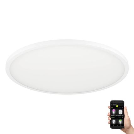 Eglo - LED himmennettävä kattovalaisin LED/33,5W/230V halkaisija 45 cm valkoinen