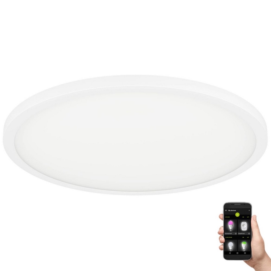 Eglo - LED himmennettävä kattovalaisin LED/41W/230V halkaisija 60 cm valkoinen