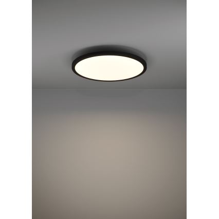 Eglo - Himmennettävä LED-kattovalaisin LED/33,5W/230V halkaisija 45 cm musta