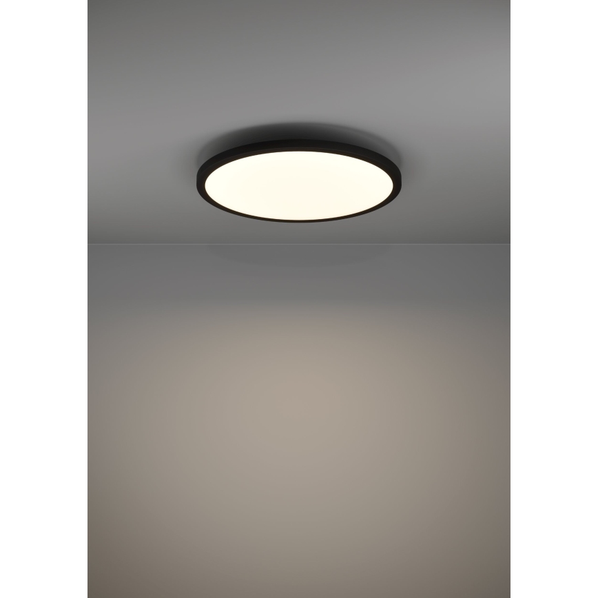 Eglo - Himmennettävä LED-kattovalaisin LED/33,5W/230V halkaisija 45 cm musta