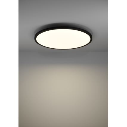 Eglo - Himmennettävä LED-kattovalaisin LED/41W/230V halkaisija 60 cm musta
