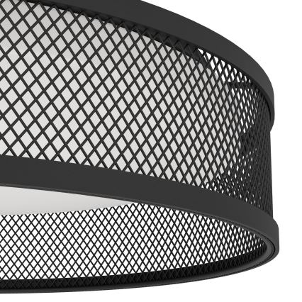 Eglo - LED-kattovalaisin LED/20W/230V musta