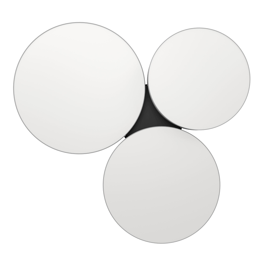 Eglo - LED RGBW Himmennettävä kattovalo 3xLED/7,5W/230V 2700-6500K harmaa