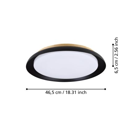 Eglo - LED-kattovalaisin LED/20W/230V