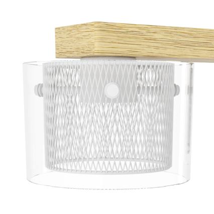 Eglo - LED RGBW Himmennettävä kattokruunu johdossa 4xLED/3,7W/230V 2700-6500K