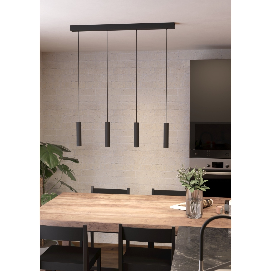 Eglo - Himmennettävä LED-kattokruunu johdossa 4xLED/5,4W/230V