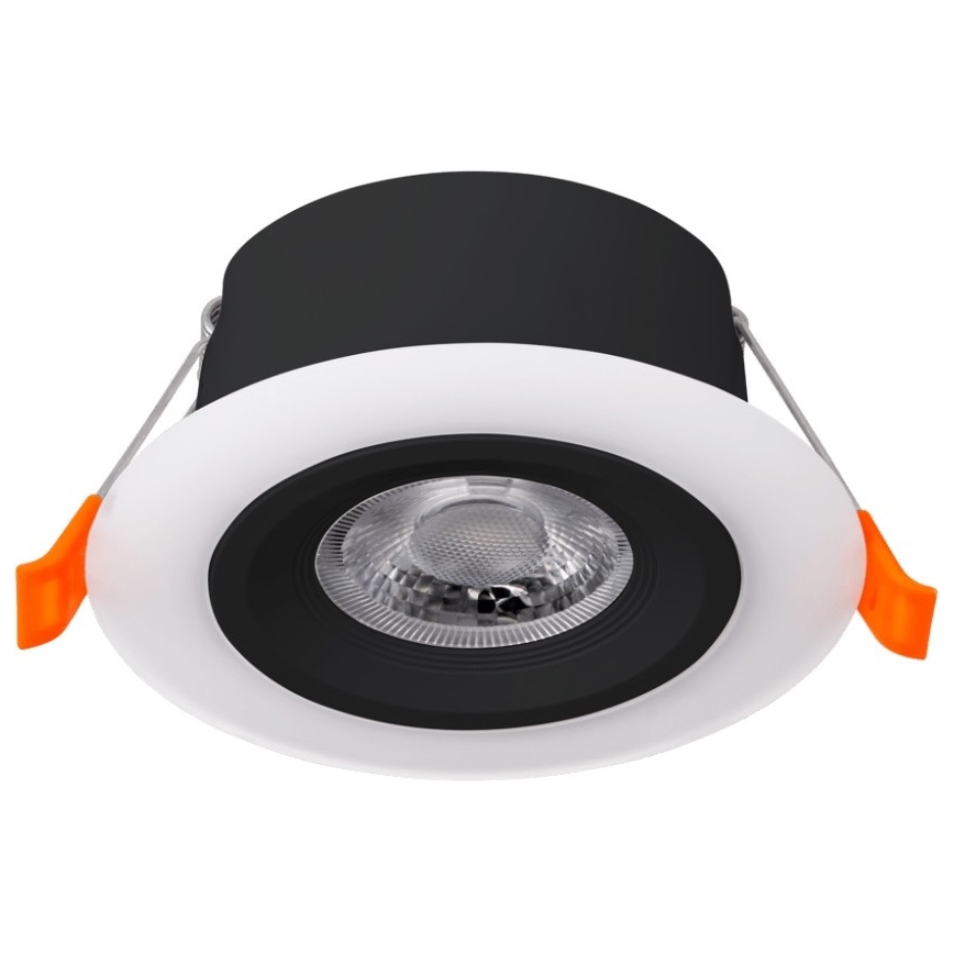 Eglo - 3 kpl:n sarja LED-upotettavia kattovalaisimia LED/4,8W/230V musta