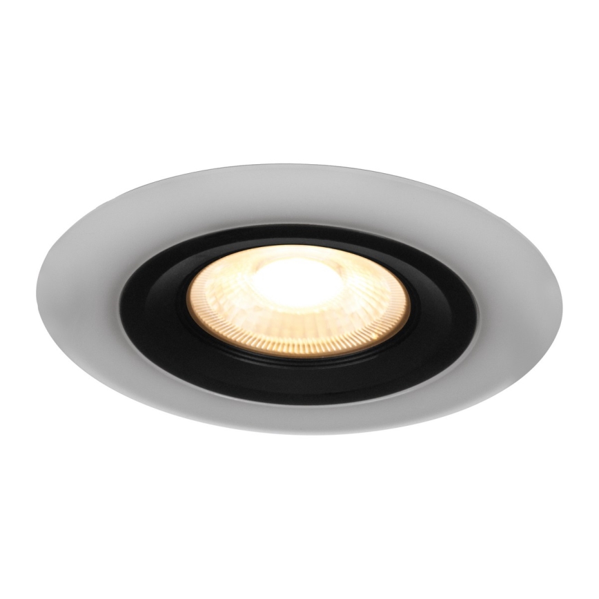 Eglo - 3 kpl:n sarja LED-upotettavia kattovalaisimia LED/4,8W/230V musta