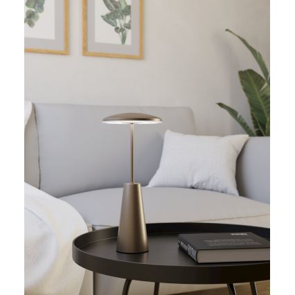 Eglo - LED Himmennettävä kosketus ulko lamppu LED/2,8W/5V 2400K/3000K/4000K 5200 mAh IP54 beige