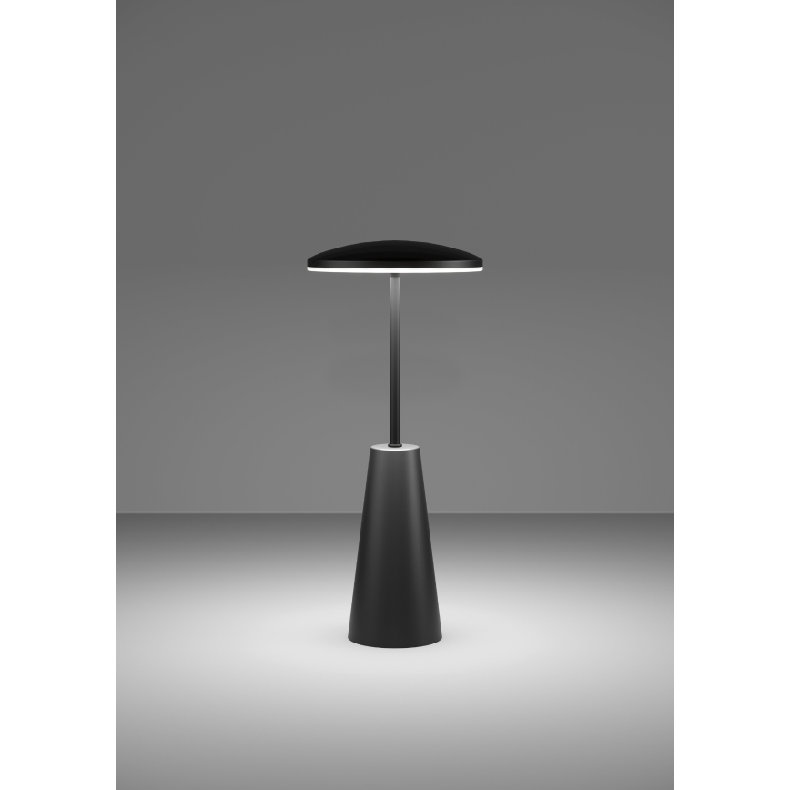 Eglo - LED Himmennettävä kosketus ulko lamppu LED/2,8W/5V 2400K/3000K/4000K 5200 mAh IP54 musta