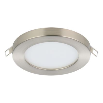 Eglo - Upotettava LED-alasvalo LED/5,5W/230V 3000K mattakromi halkaisija 11,7 cm